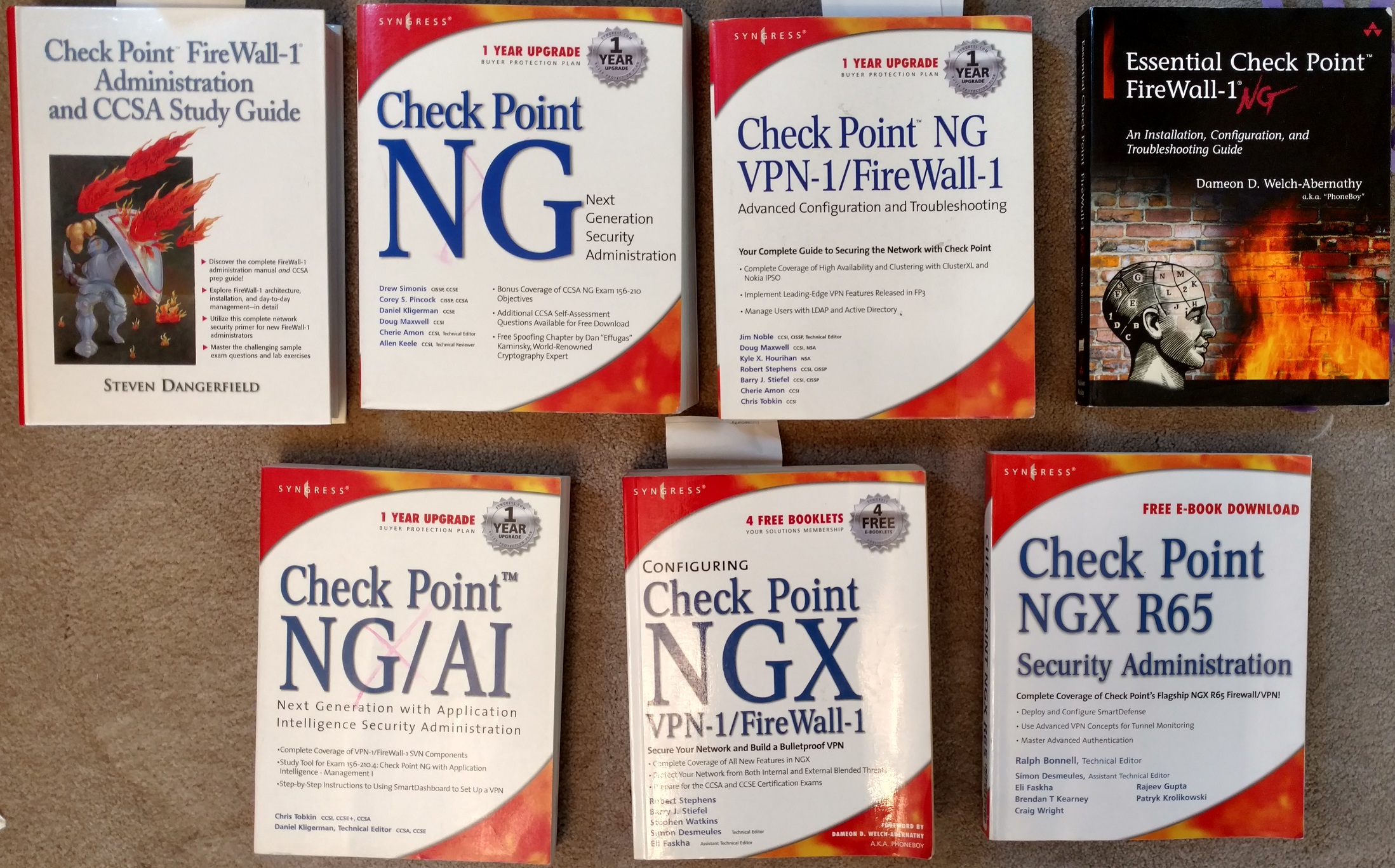 Old Check Point Books