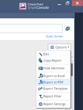 SmartEvent R80.x report generation failure - Check Point CheckMates