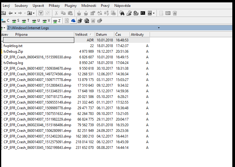 сохранить список дампов в hawx.exe.dump