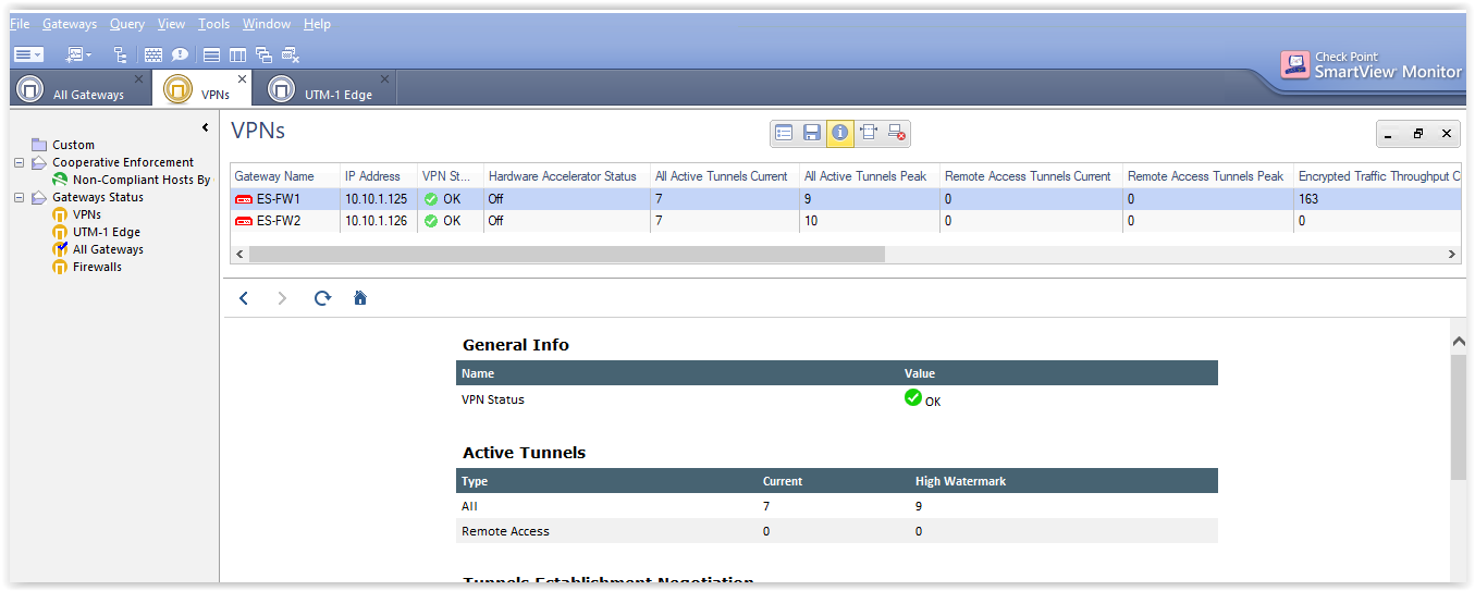 vpn site to site checkpoint