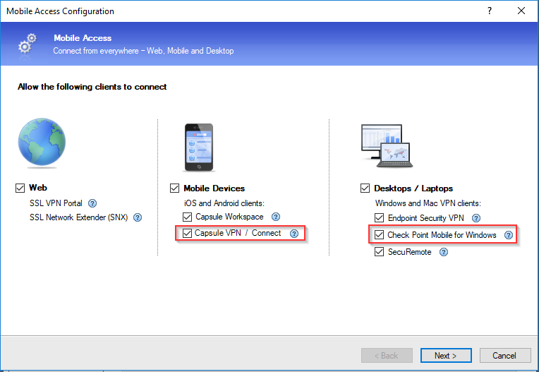 check point vpn-1 power