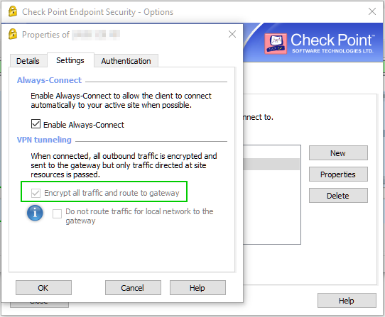 check point endpoint vpn linux