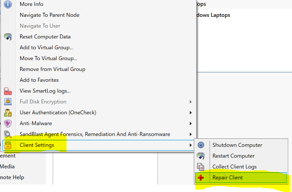 checkpoint endpoint client