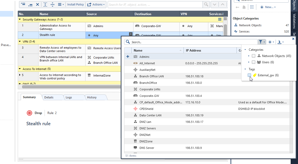 smartconsole checkpoint