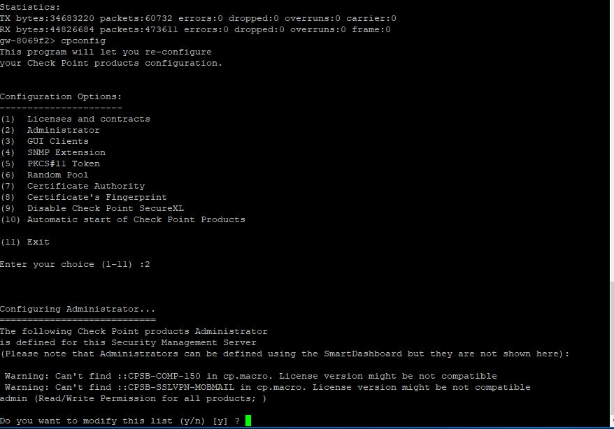 unable to sign in checkpoint smart dash board - Check Point CheckMates