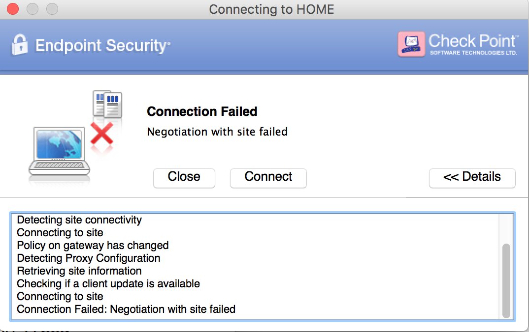 endpoint security checkpoint mac