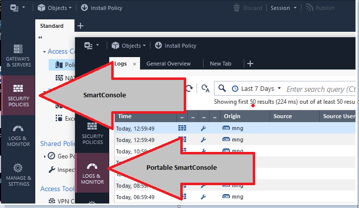 smartconsole checkpoint