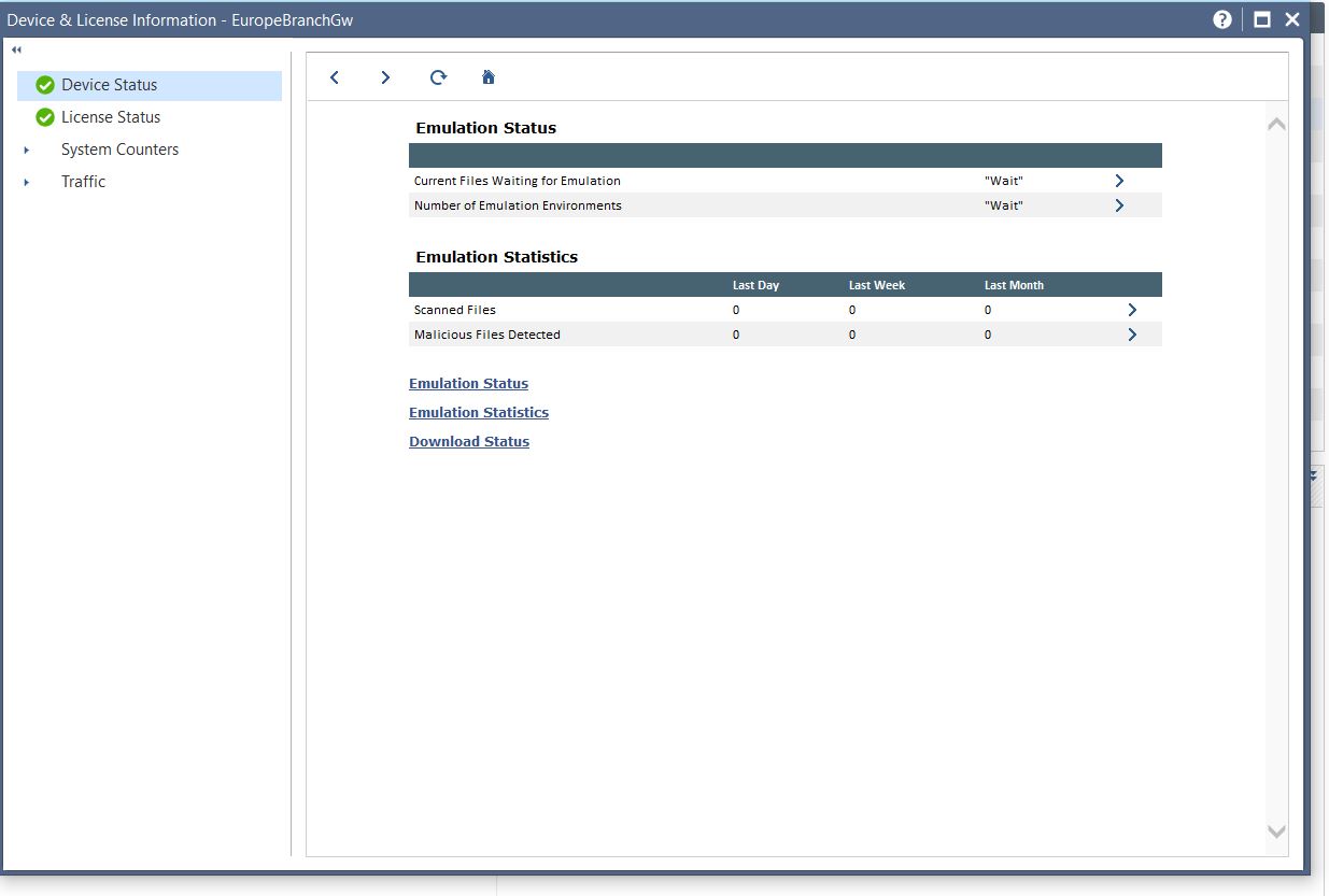 Checkpoint Threat Emulation File view- Shehan