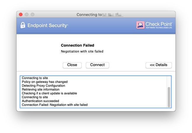 uninstall checkpoint endpoint security mac