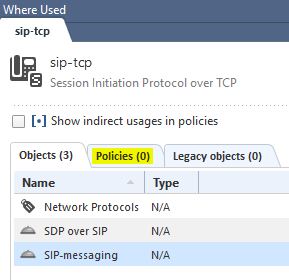 sip-tcp where used