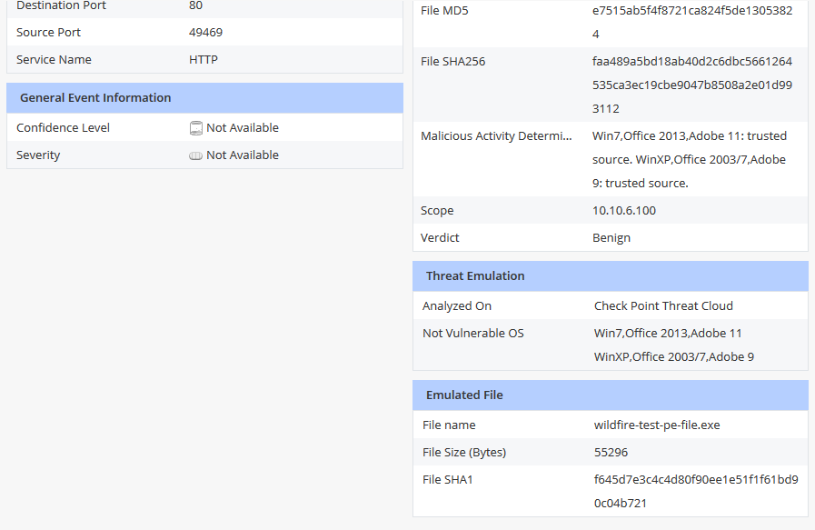 Any Idea For Palo Alto Sample Malware File Not Det Check Point Checkmates