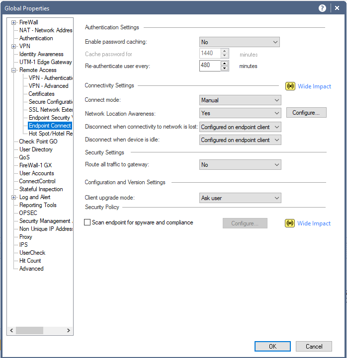 VPN Client Compliance - Check Point CheckMates