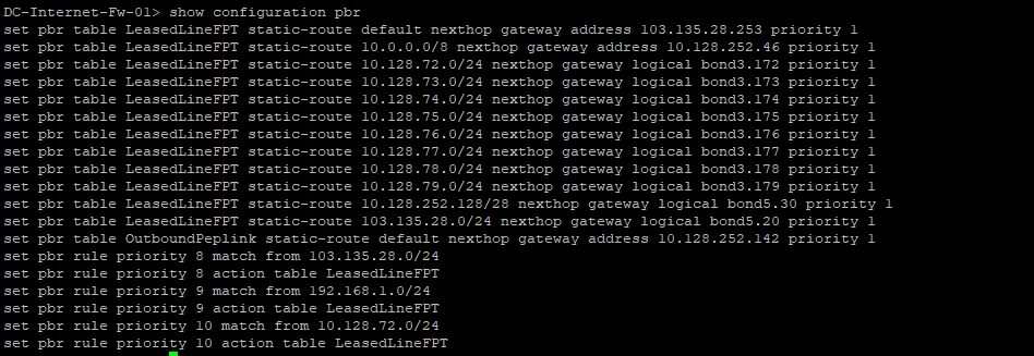 PBR with VPN - Check Point CheckMates