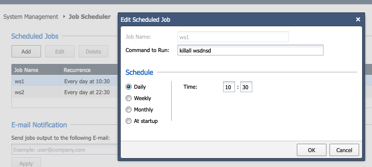 how to schedule simple command to be executed ever... - Check Point ...