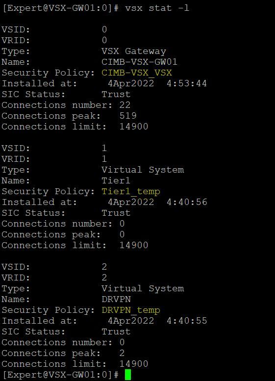Solved: VSX Cluster R81.10 | Status of Virtual Systems is ... - Check ...
