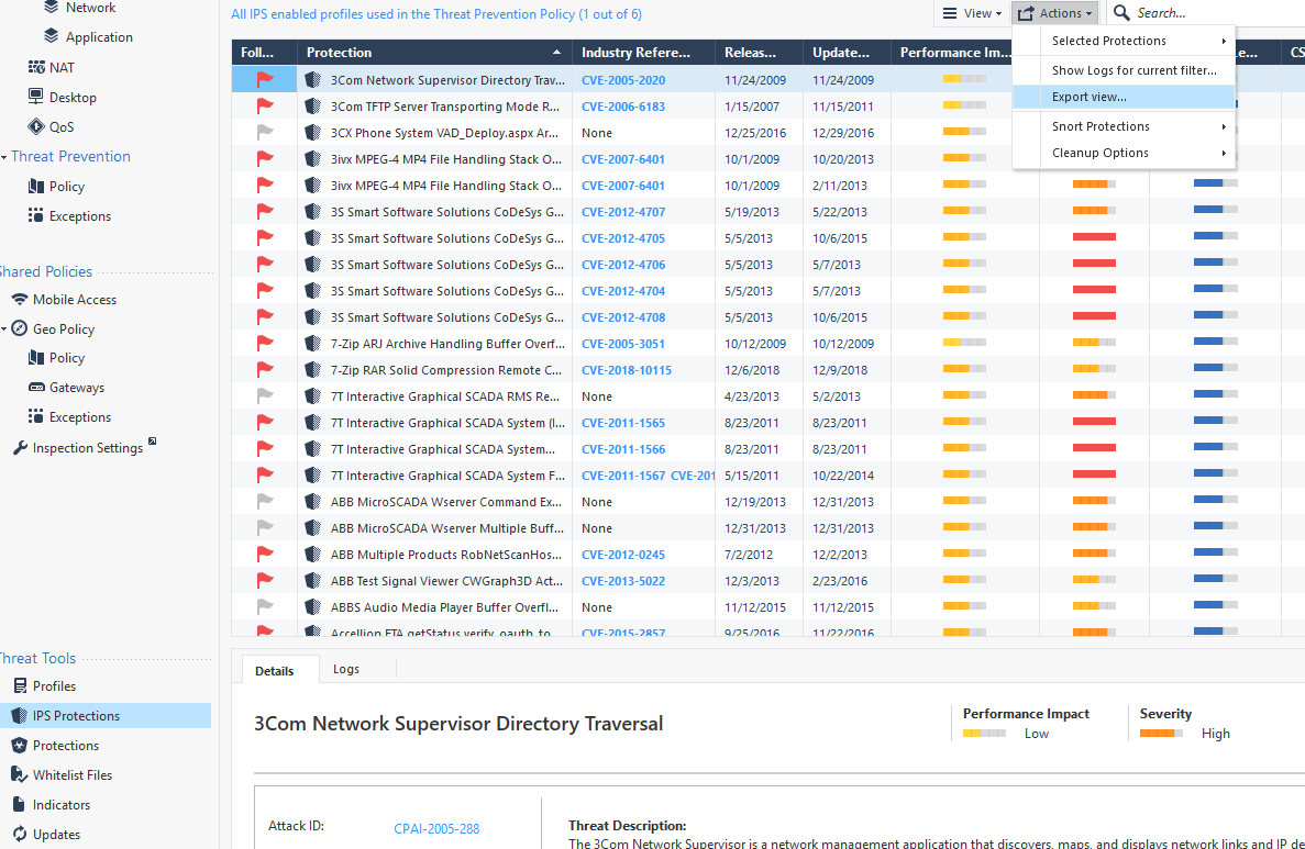 Solved: Get IPS Protections using API - Check Point CheckMates