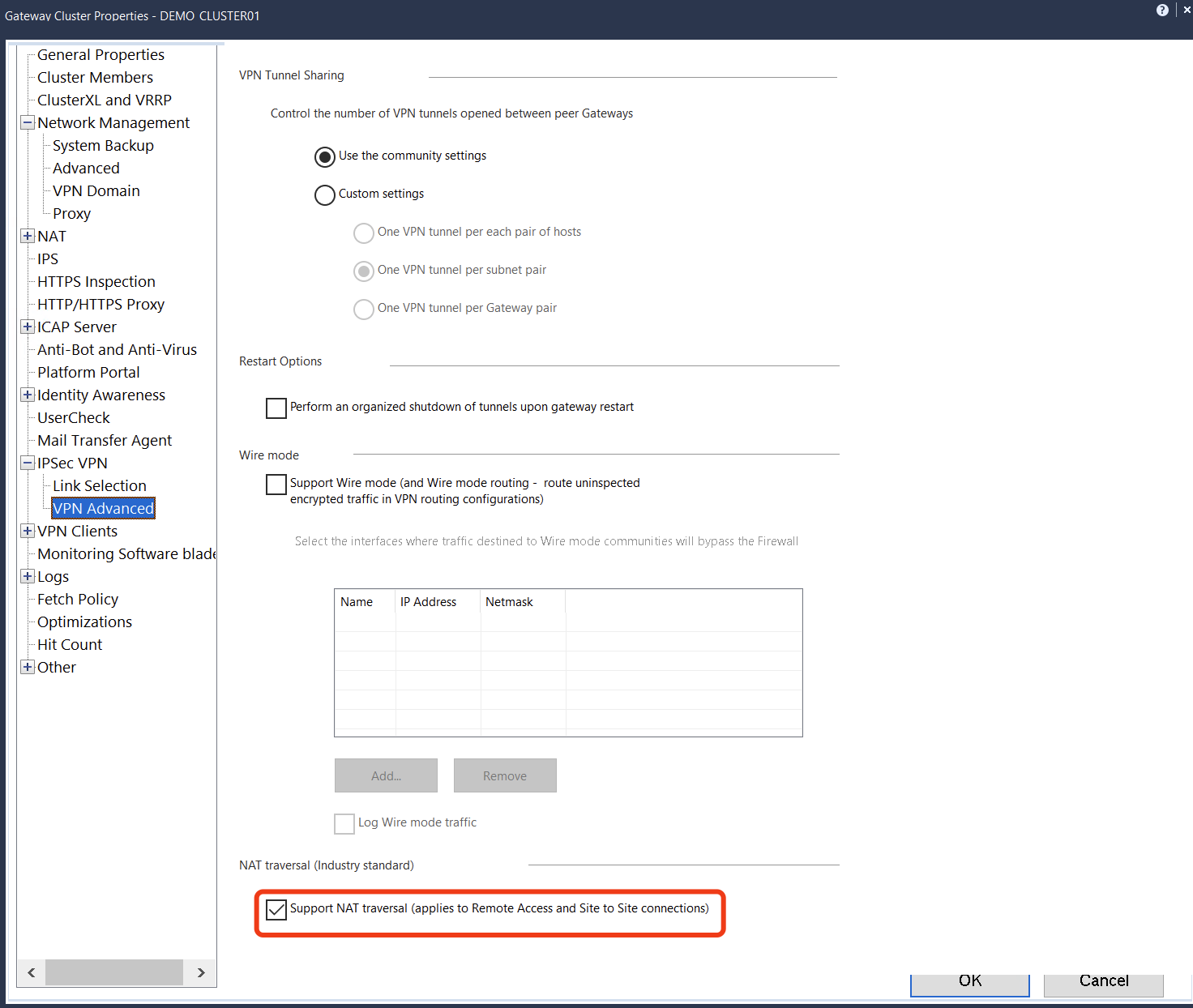 Connection failed: Negotation with site failed - Check Point CheckMates