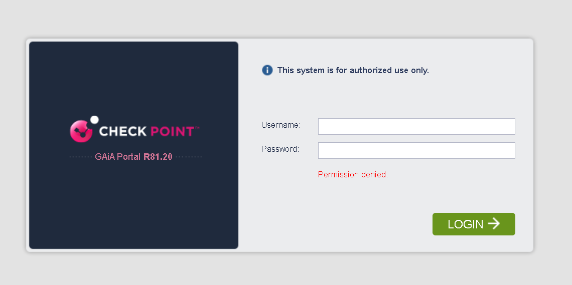Solved: Strange R81.20 web UI issue - Check Point CheckMates