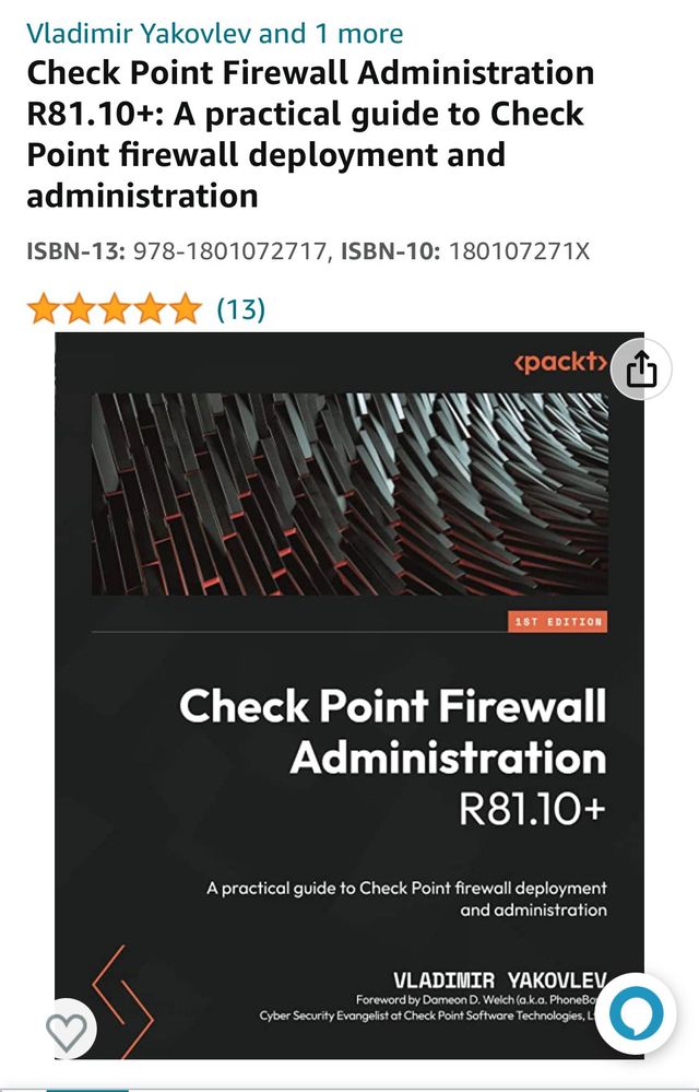 Check Point Firewall Administration R81.10+