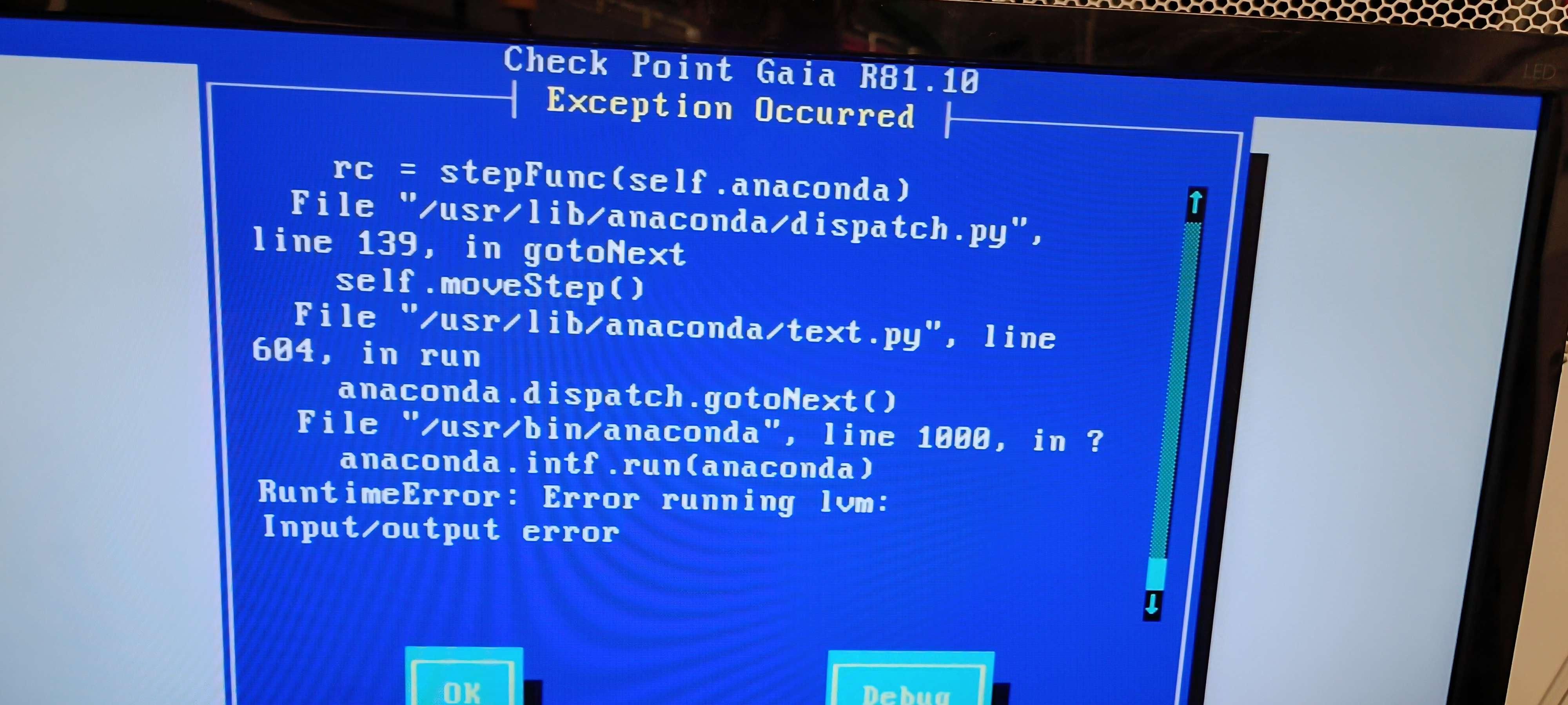 Solved: Failure to install OpenServer with ISOMorphic -- r... - Check ...