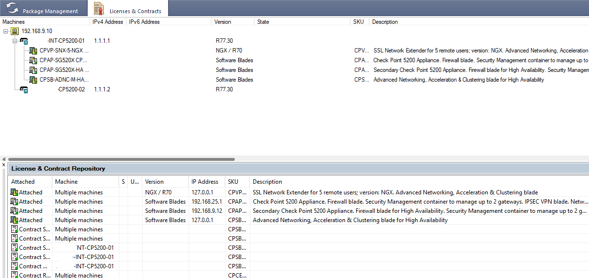 Installing license to Checkpoint HA Check Point CheckMates