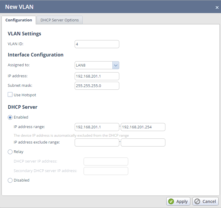 Criei uma VLAN 4 na porta 3, vou criar uma VLAN 4 ... - Check Point ...