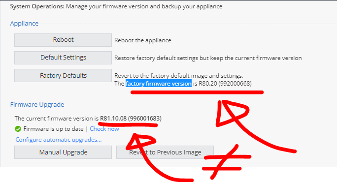 Solved: Is that possilbe to upgrade the factory firmware v... - Check ...