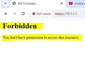 Solved: You don't have permission to access this resource - Check Point ...