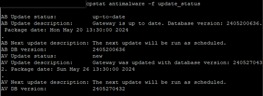 Solved: AV and ABOT showing Different results in CLI and S... - Check ...