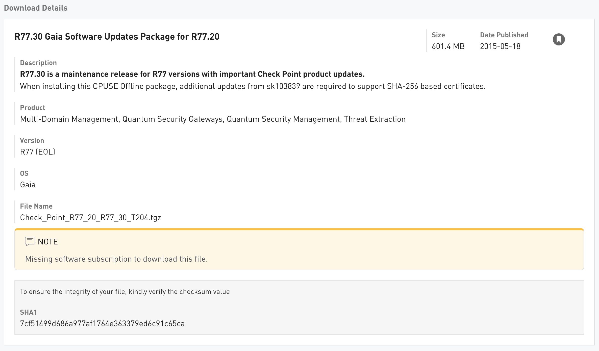Solved: Checkpoint 4200 HA (stacked) vR77.20 is bricked wi... - Check ...