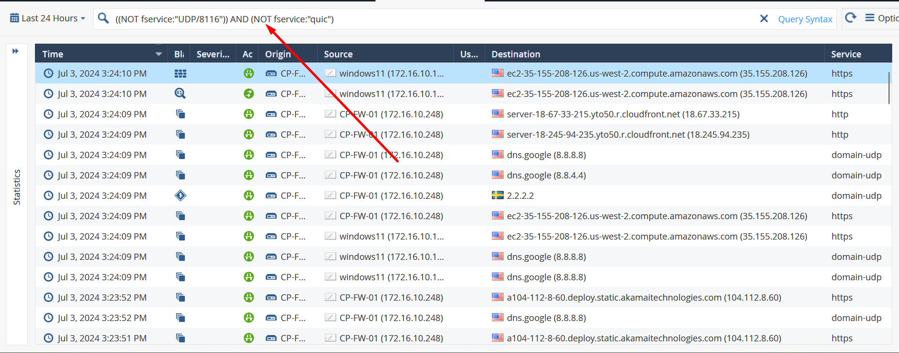 SmartView Web filter service port not working - Check Point CheckMates
