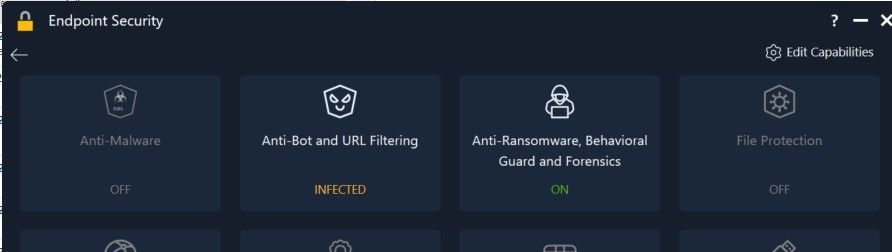 Cannot Fully Disable Capabilities on Harmony Endpo... - Check Point ...