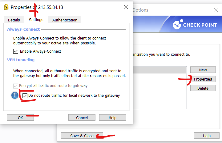Solved: Cant print the file to my home printer after vpn c... - Check ...