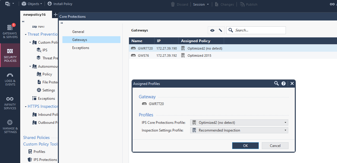 Autonomous Threat Prevention and Core Protections ... - Check Point ...
