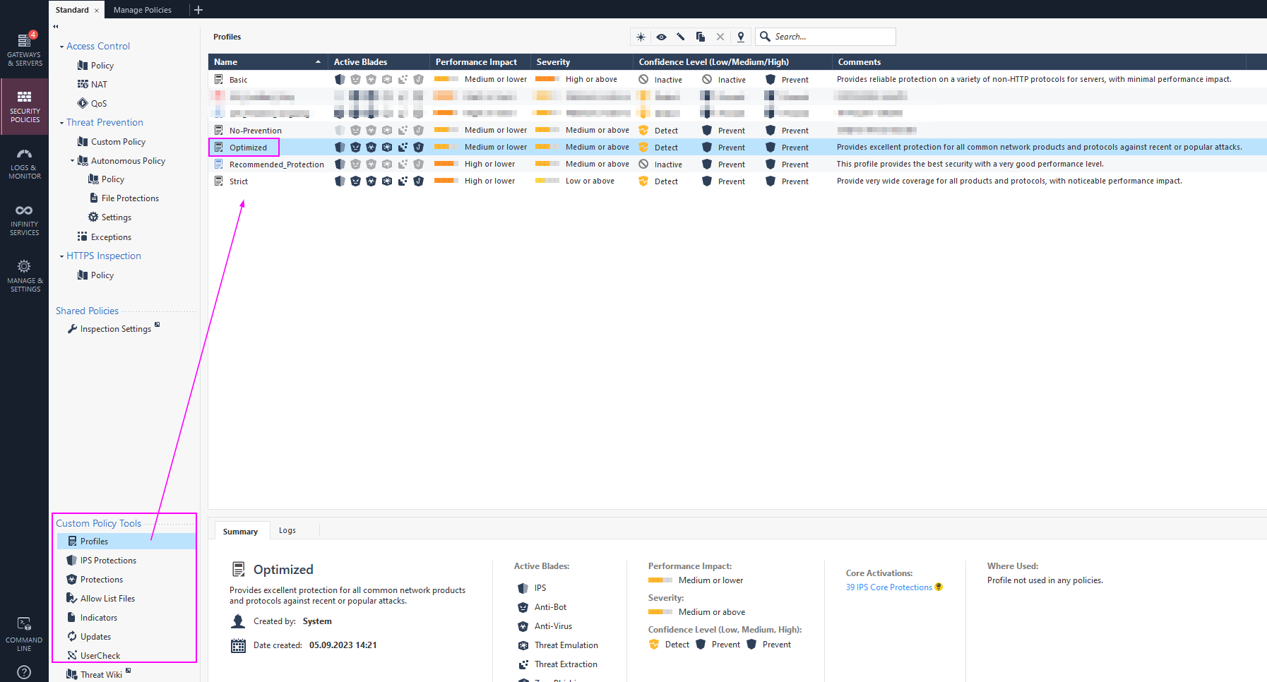 Autonomous Threat Prevention and Core Protections ... - Check Point ...