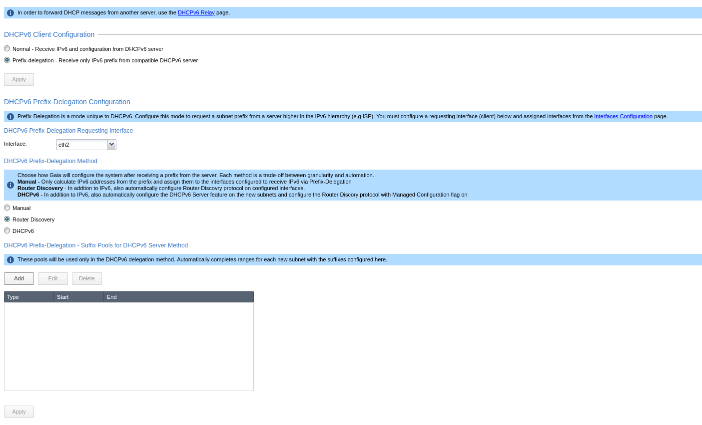 R82: IPv6 with Prefix-Delegation Problem - Check Point CheckMates