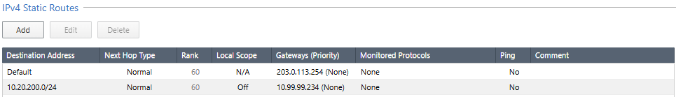 Solved: Policy Based Routing issue - Check Point CheckMates