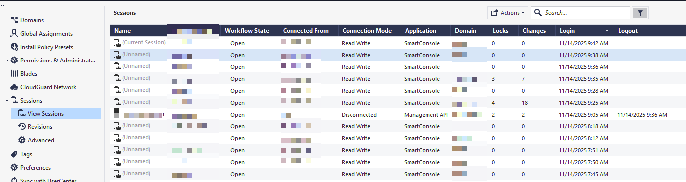Delete Changes - Check Point CheckMates