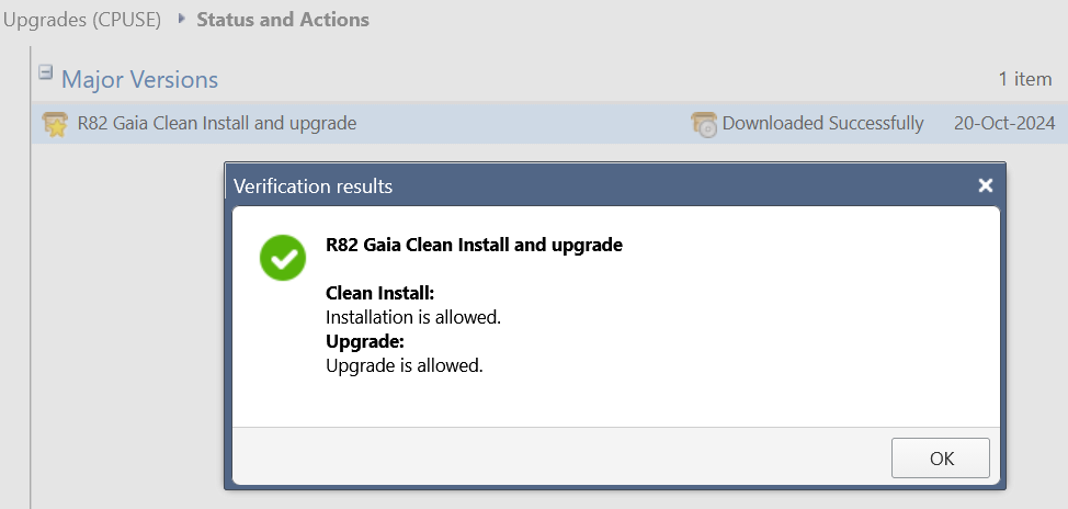 Solved: Upgrade standalone FW from R81 to R82 failed - Check Point ...