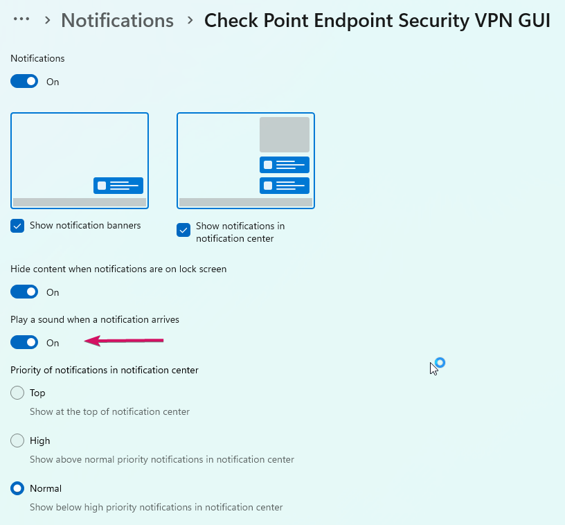 Solved: Check Point Mobile disable sound - Check Point CheckMates