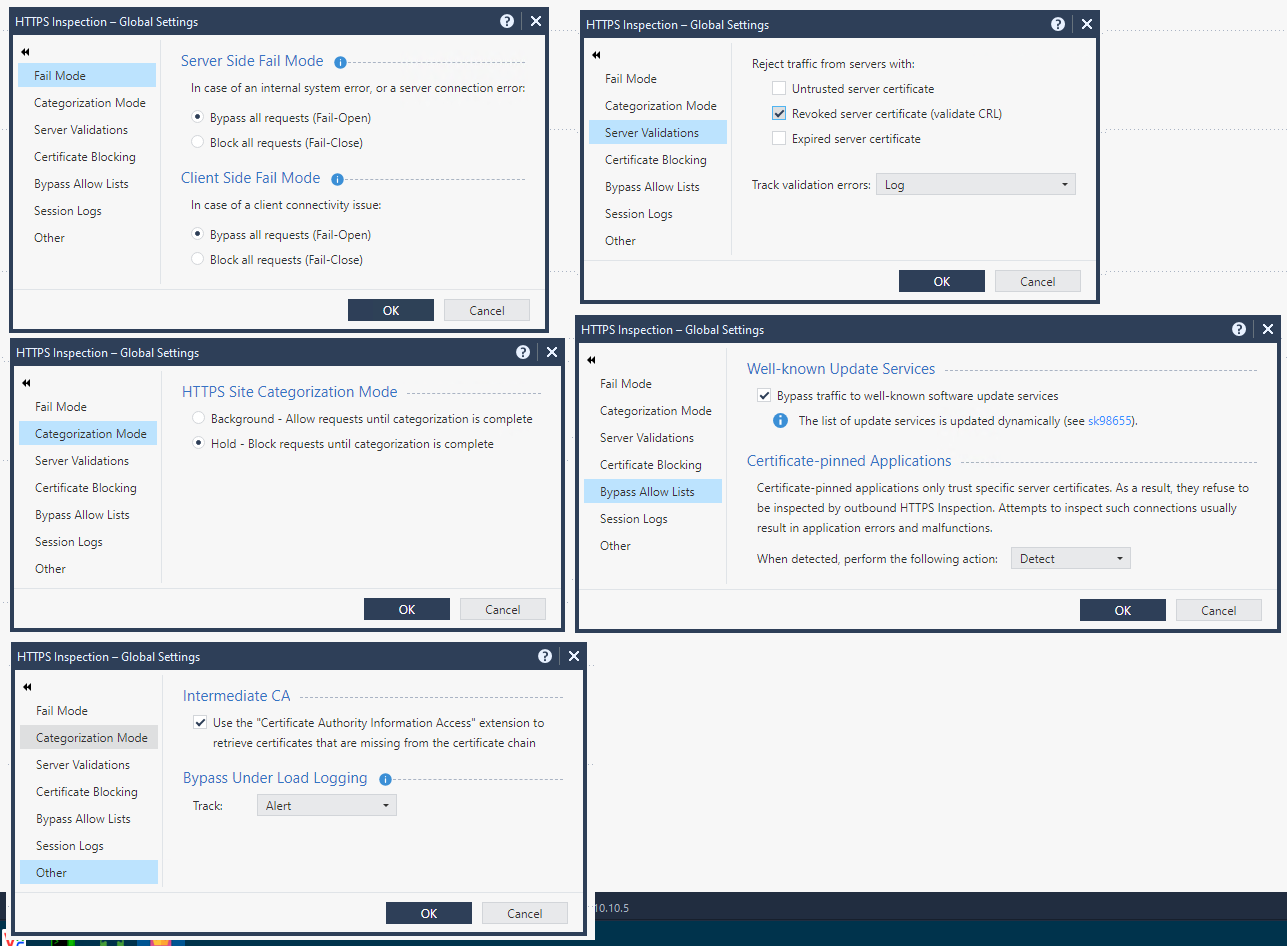 HTTPS Ispection - Certificate Validation Failure - Check Point CheckMates