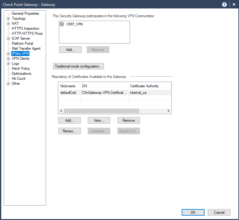 HowTo Set Up Certificate Based VPNs with Check Poi Check Point