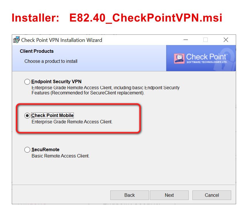 Check point endpoint security vpn не запускается на windows 10