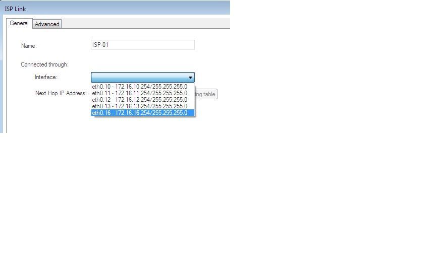 ISP REDUNDANCY CLUSTER Problem Interface. - Check Point CheckMates