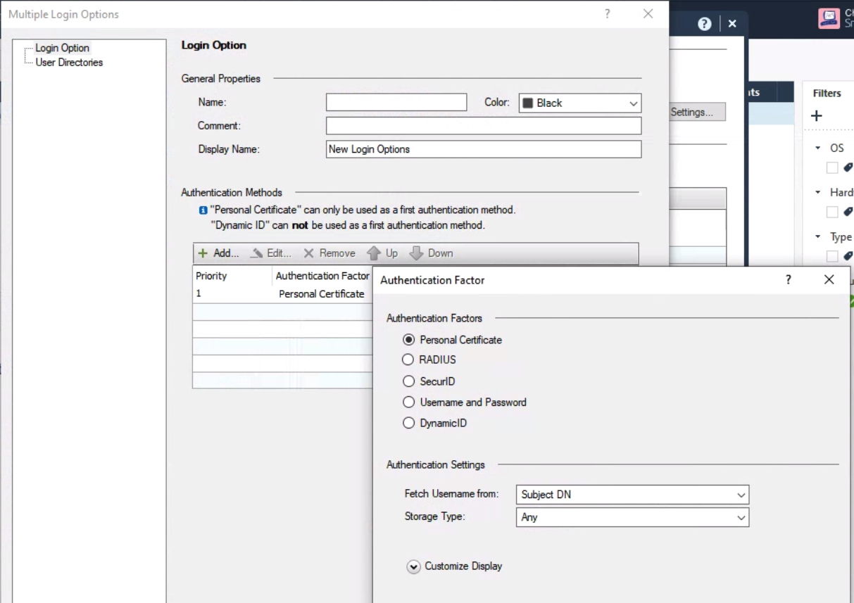 check point remote access