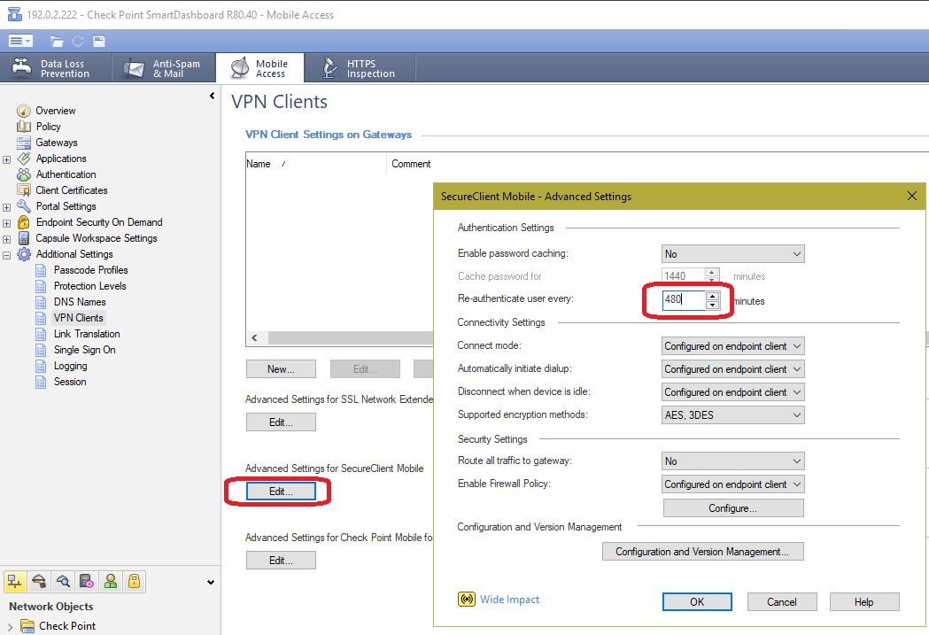 Solved How To Increase Vpn Timeout Limits Check Point Checkmates