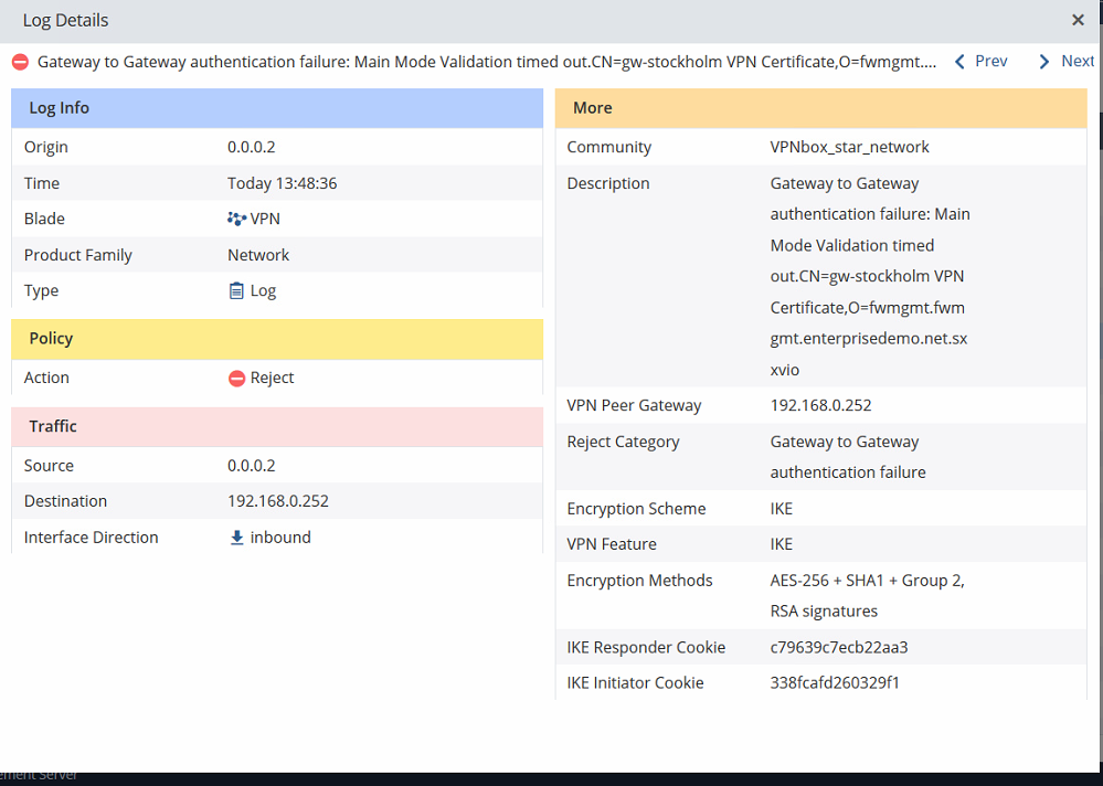 Solved: problem with vpn between 77.20 and 80.20 - Check Point CheckMates