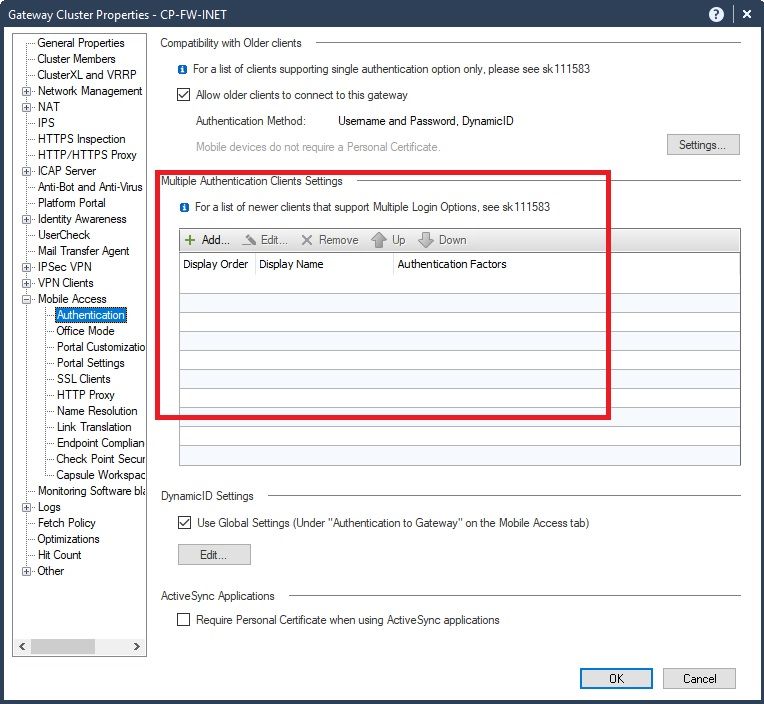 DynamicID implemented per Active Directory Group M... - Check Point ...