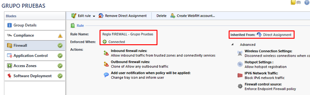 Firewall Rules